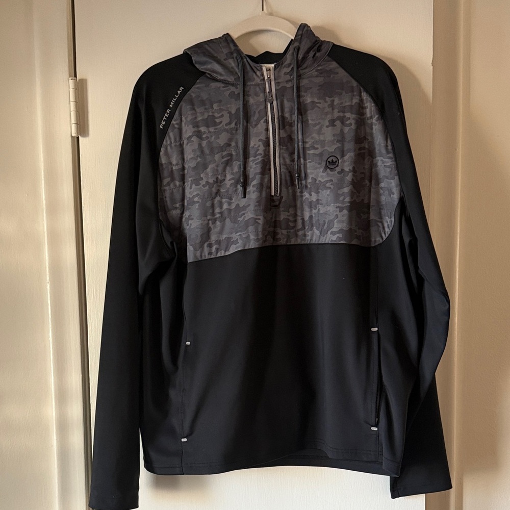 Peter Millar Charcoal Camo Jacket